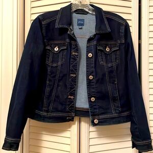 Jjill PETITE blue denim jacket - Barely worn! Excellent condition